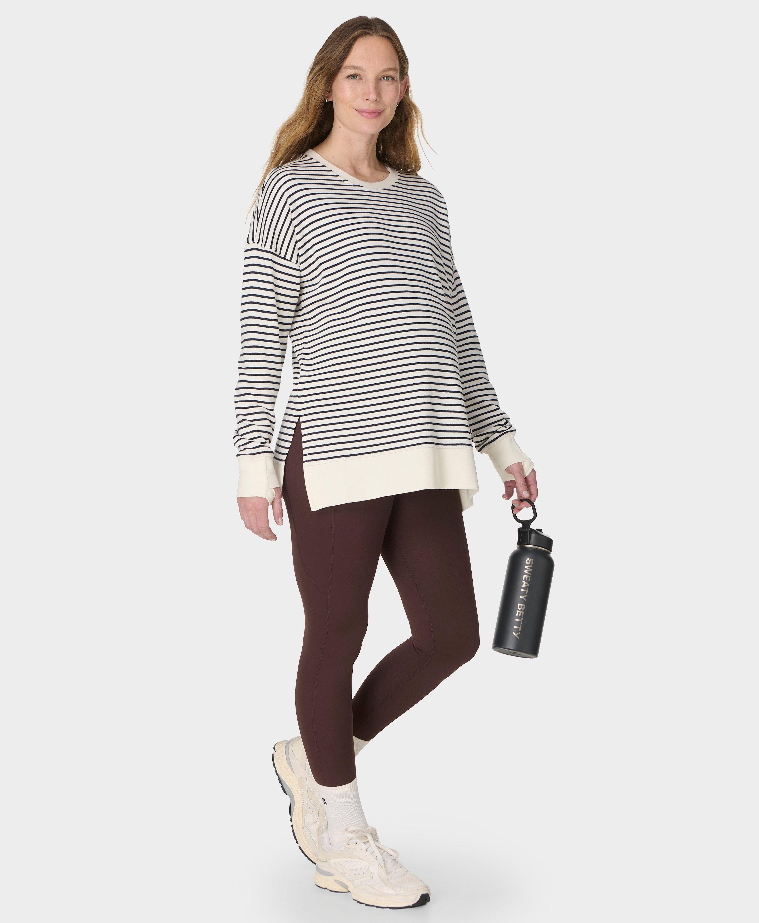 Sweaty Betty All Day Maternity Leggings, Brown, Women’s L