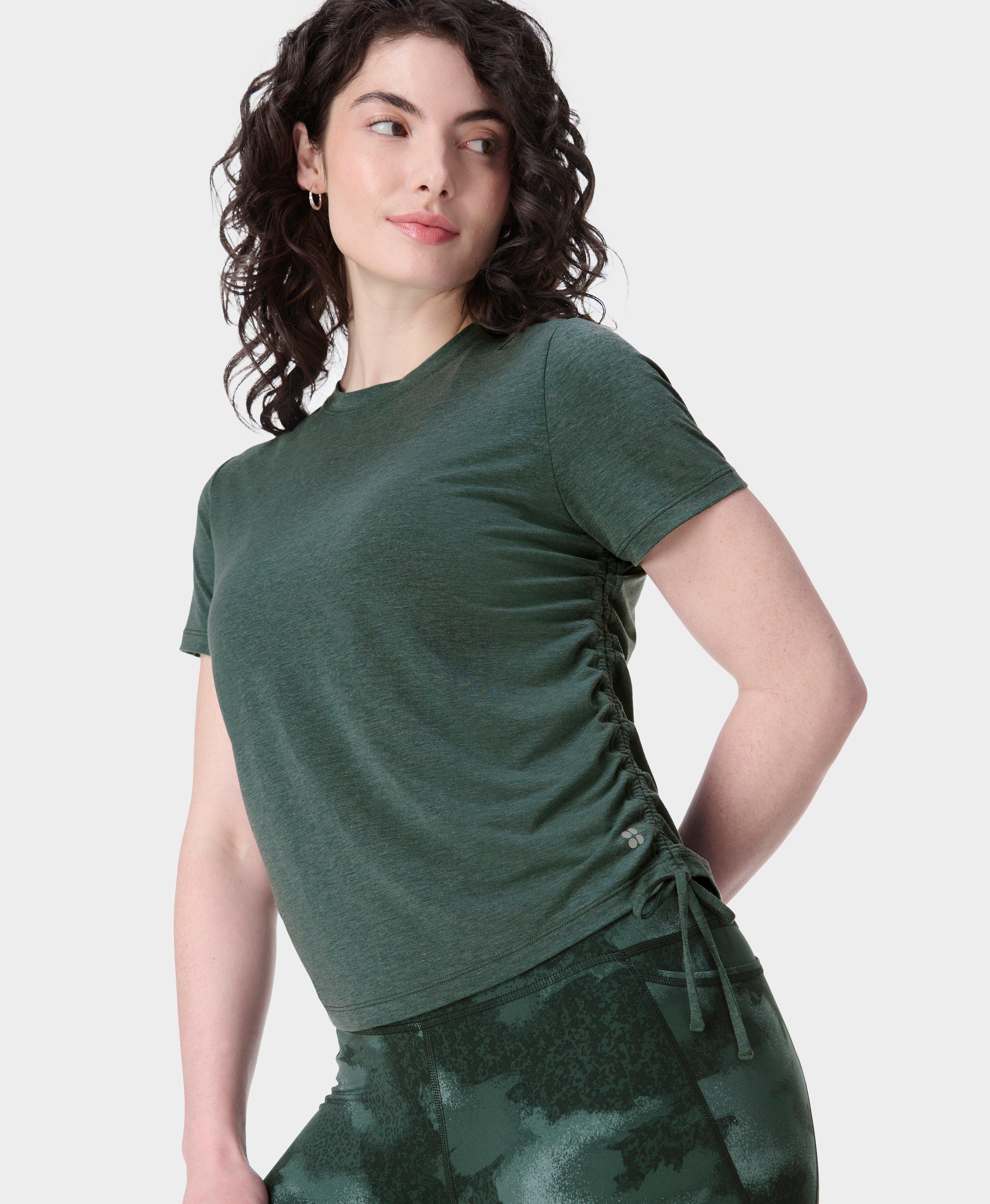 Soft Flow Studio Ruched T-Shirt 