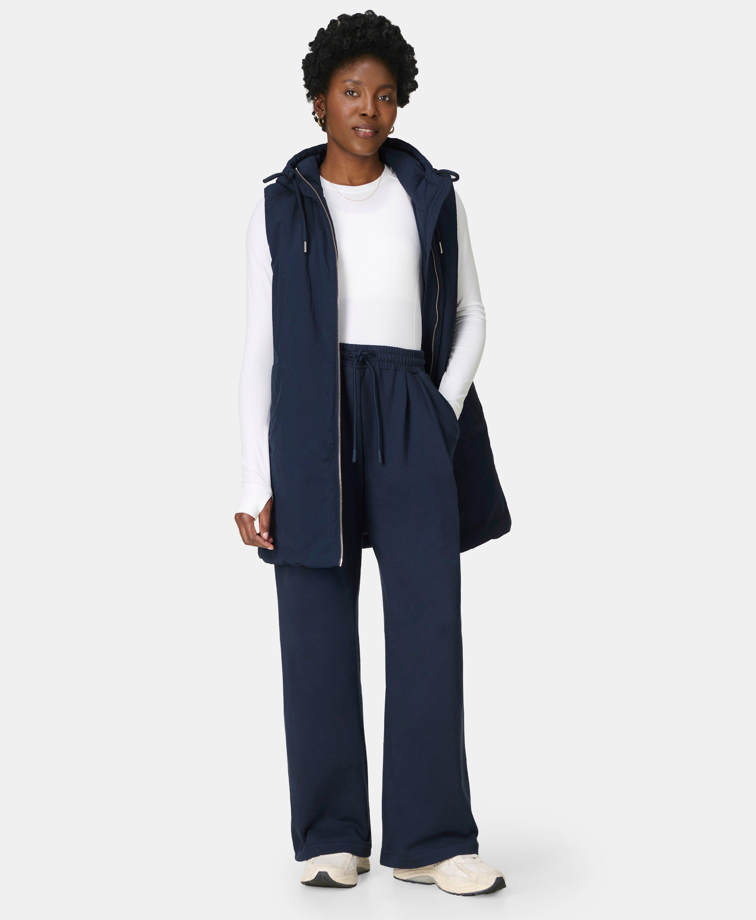 Sweaty Betty Thinsulate Lightweight Padded Gilet, Blue, Women’s XS