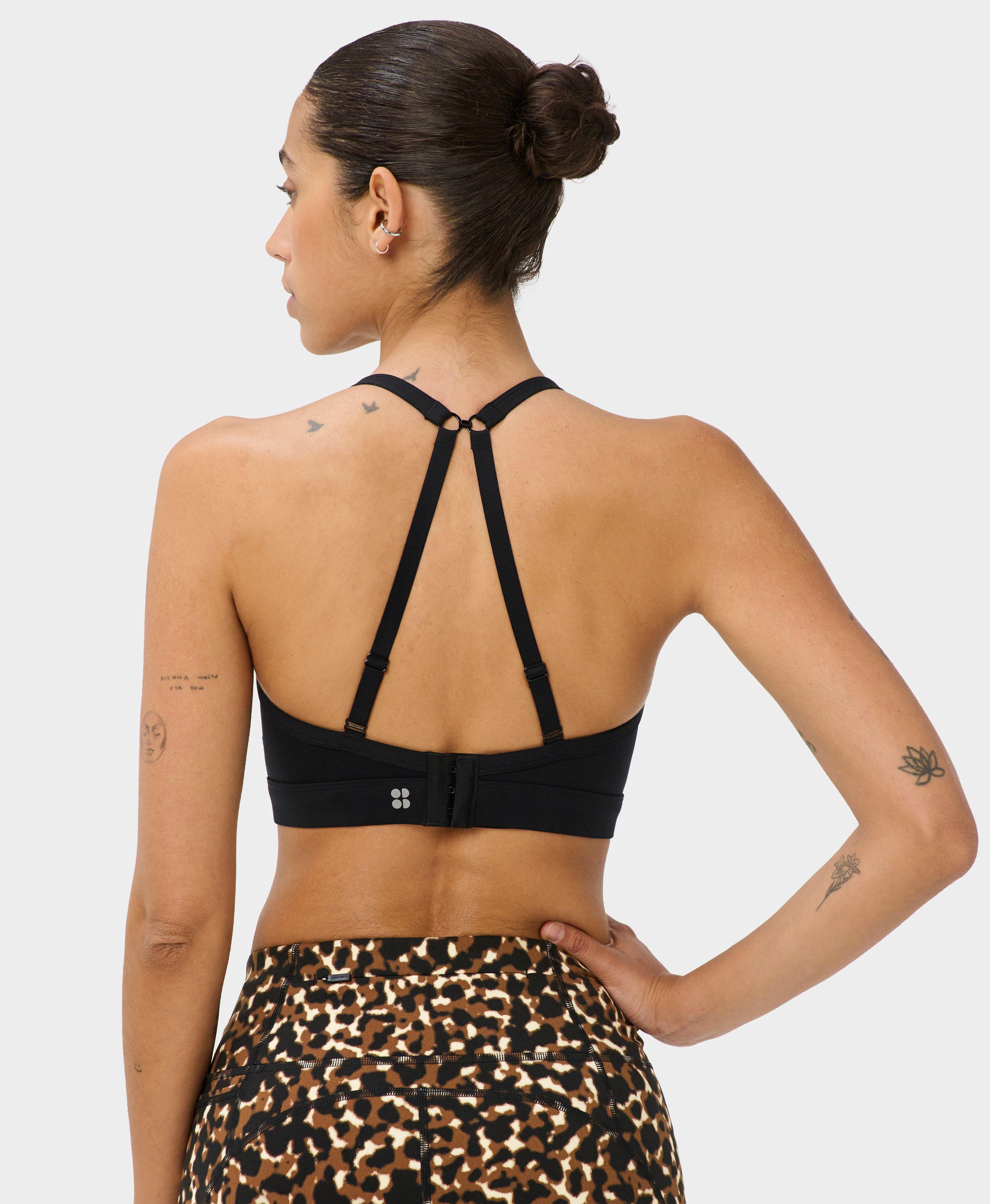 Sweaty Betty EmPower Sports Bra, Black, Women’s L