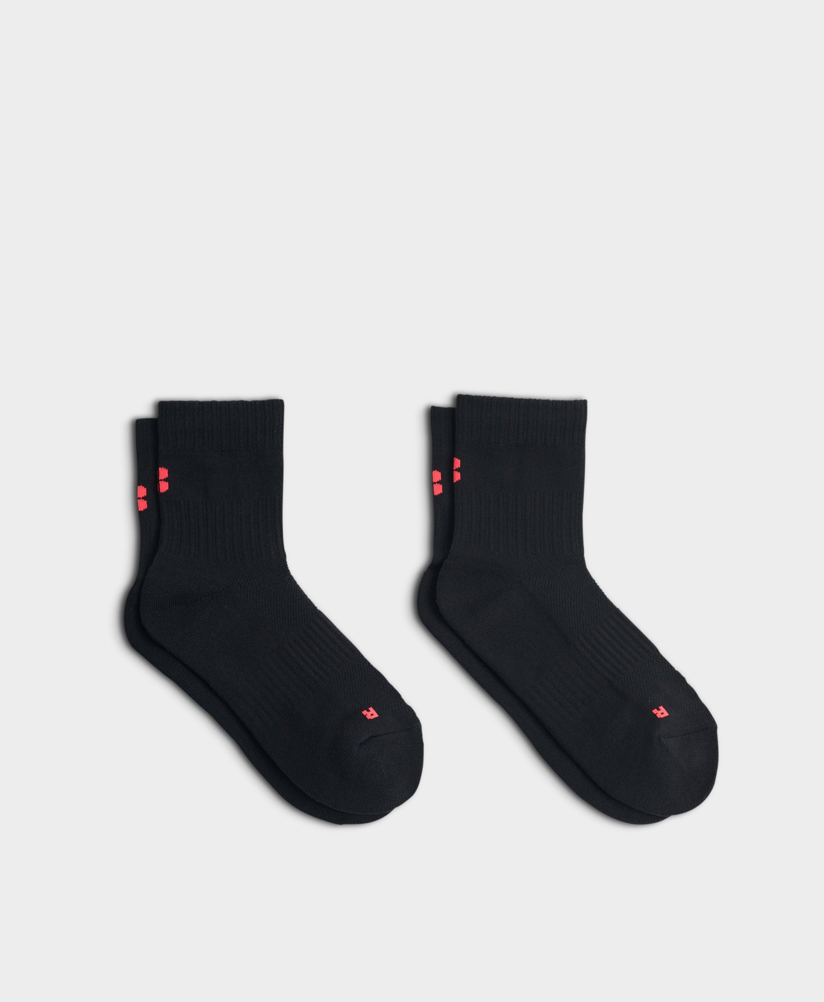 Sweaty Betty Crew Running Socks 2 Pack, Black, Women’s-5