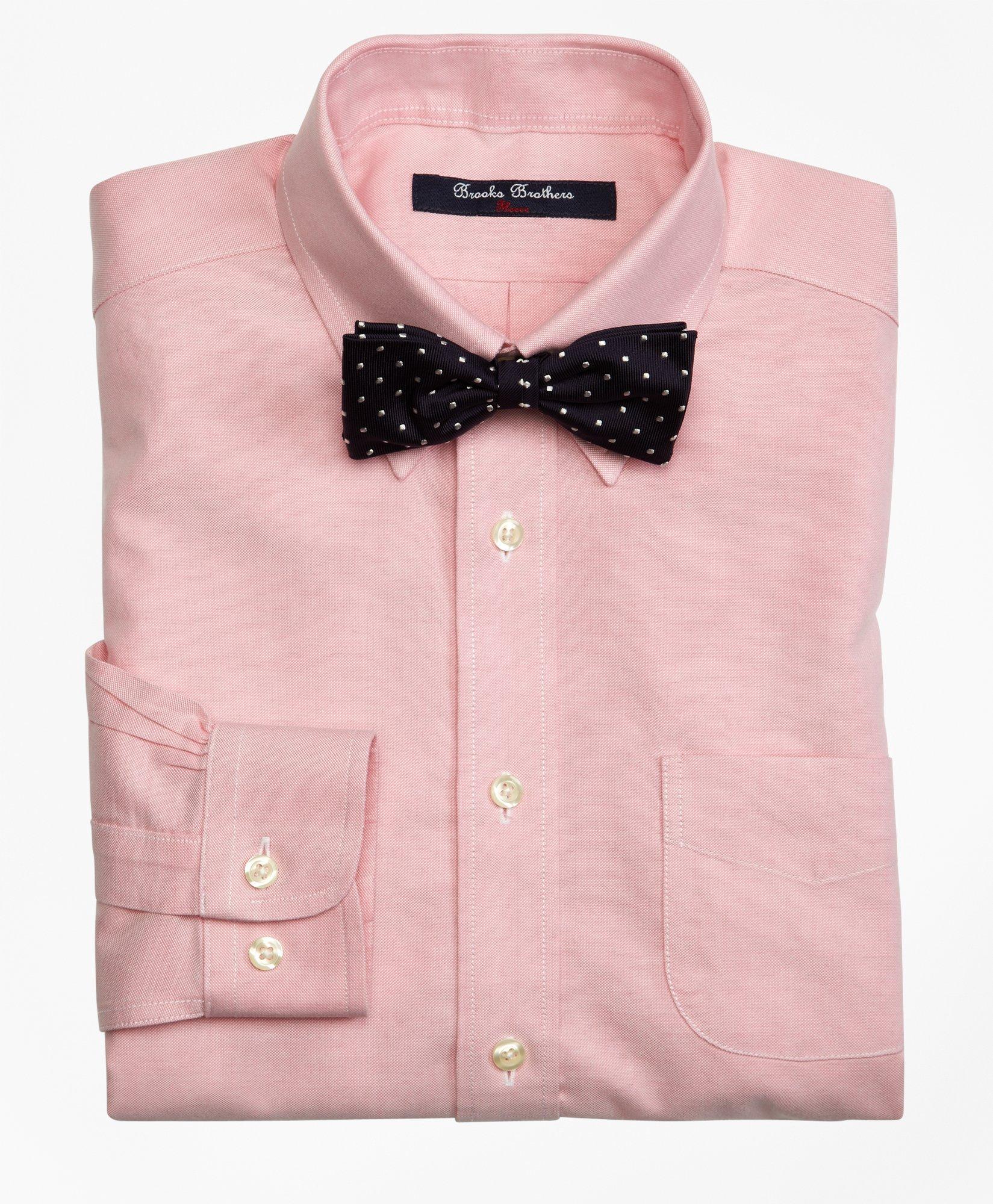 Brooks Brothers Kids'  Boys Non-iron Supima Oxford Polo Button-down Dress Shirt | Pink | Size 20