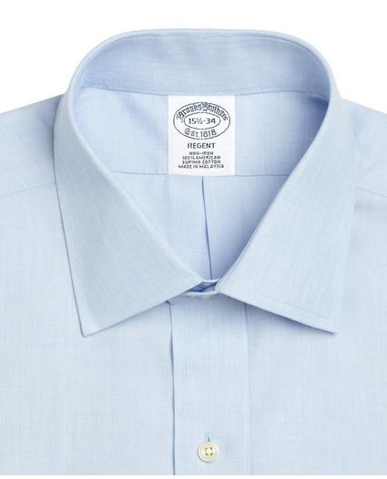 Regent Regular-Fit Dress Shirt, Non-Iron Spread Collar French Cuff