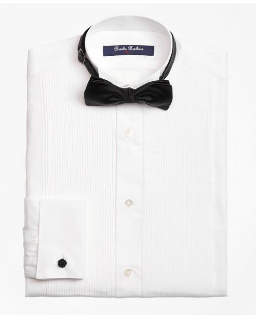 Brooks Brothers Boys Tuxedo Dress Shirt | White | Size 18