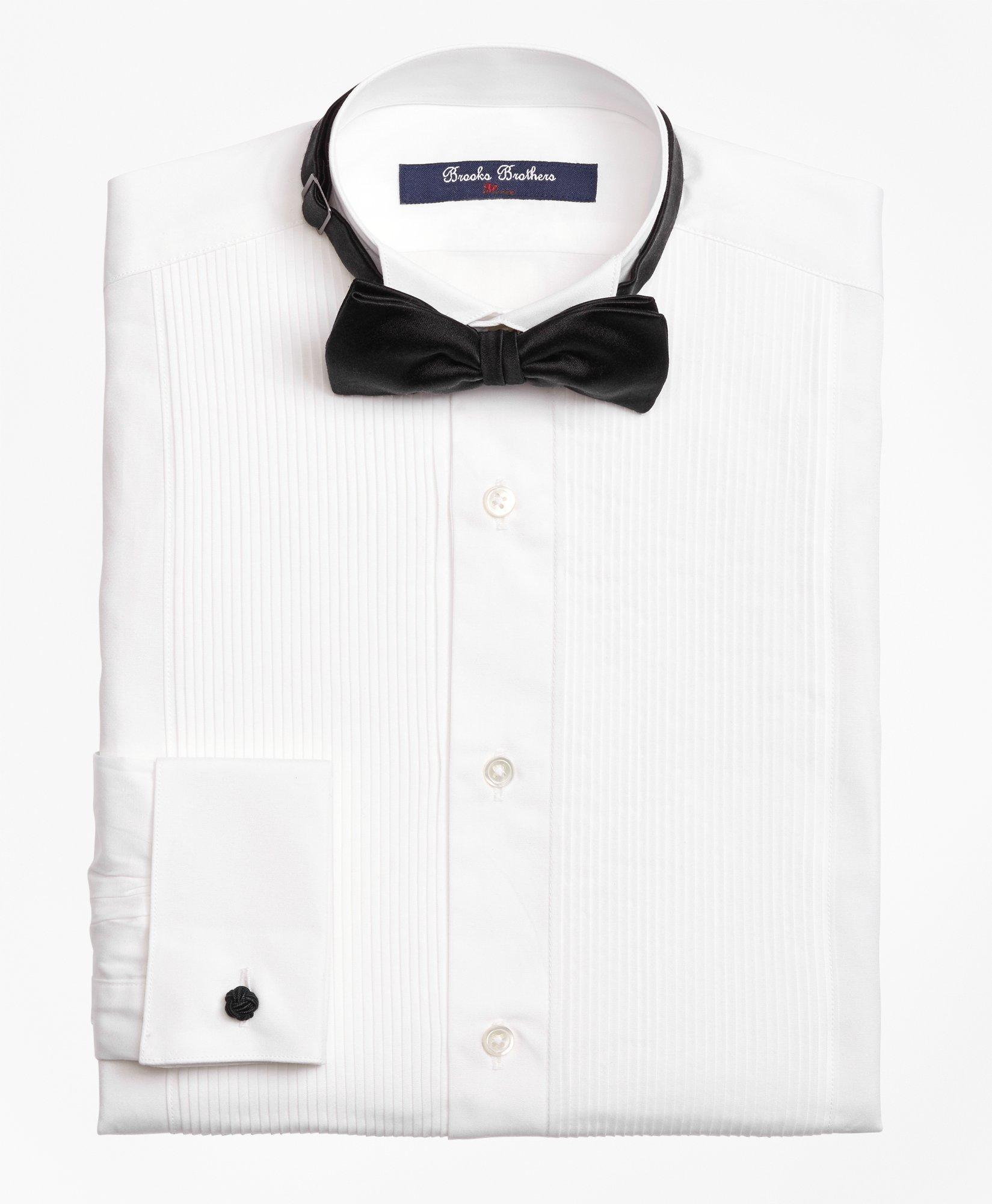 Brooks Brothers Boys Tuxedo Dress Shirt | White | Size 20