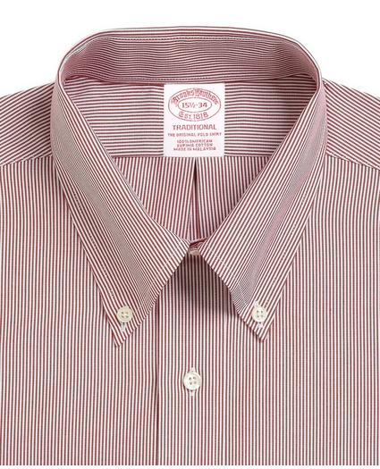 Traditional Extra-Relaxed-Fit Dress Shirt, Stripe
