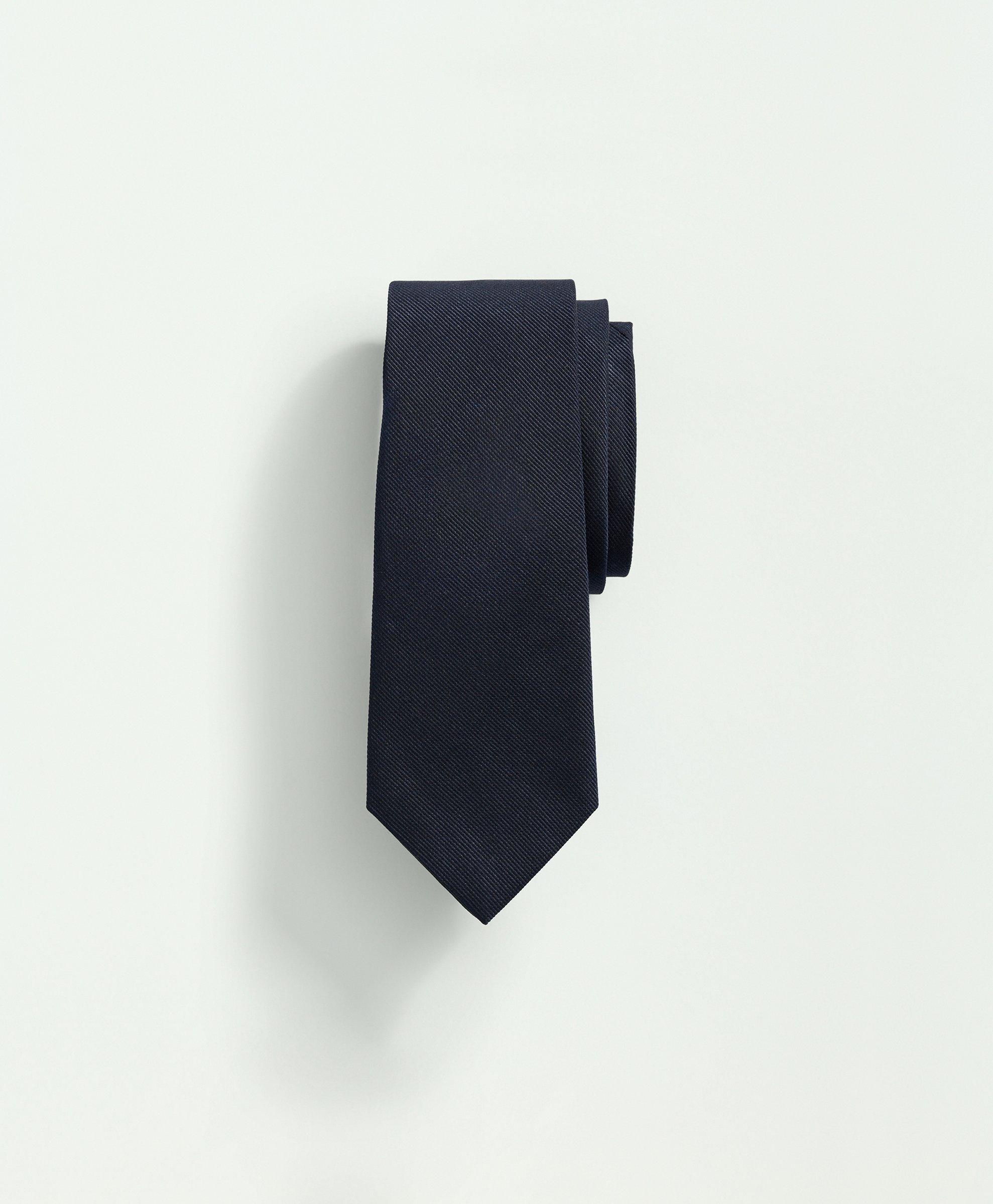 Brooks Brothers Kids'  Boys Silk Solid Tie | Navy | Size Regular