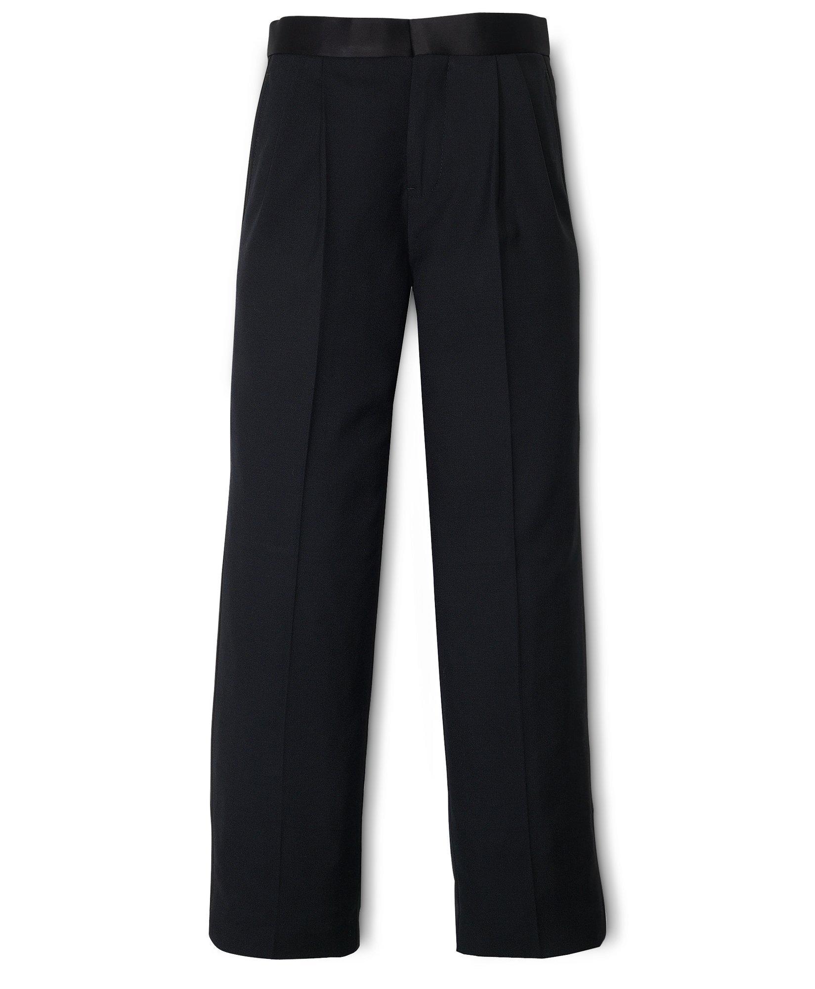 Brooks Brothers Kids'  Boys Junior Tuxedo Pants | Black | Size 14