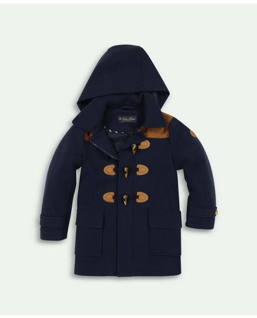 Brooks Brothers Kids Toggle Duffle Coat | Navy | Size 10