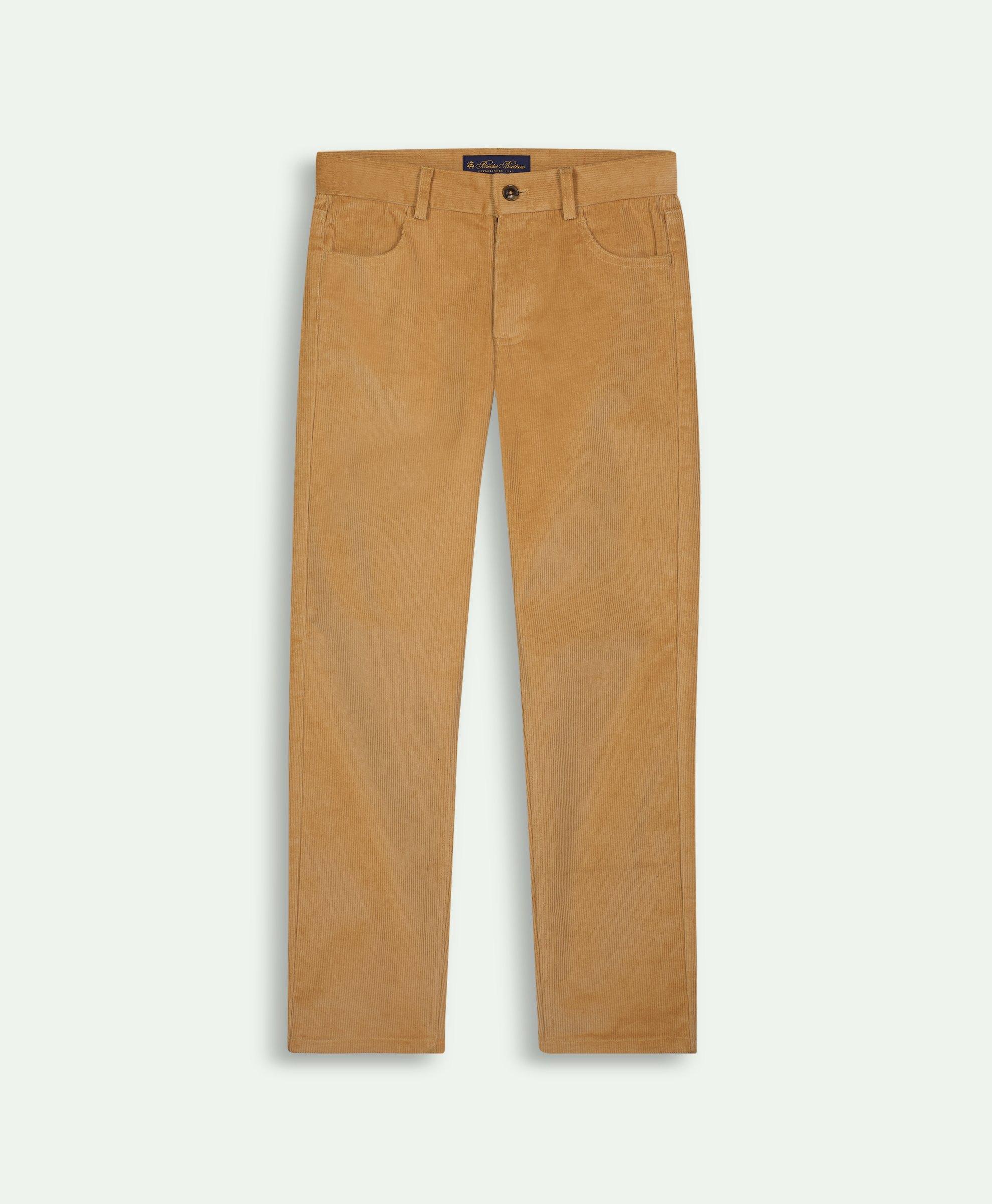 Brooks Brothers Kids'  Boys Cotton Five Pocket Corduroy Pants | Tan | Size 6