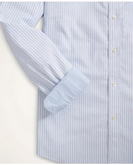 Stretch Madison Relaxed-Fit Sport Shirt, Non-Iron Bengal Stripe Oxford