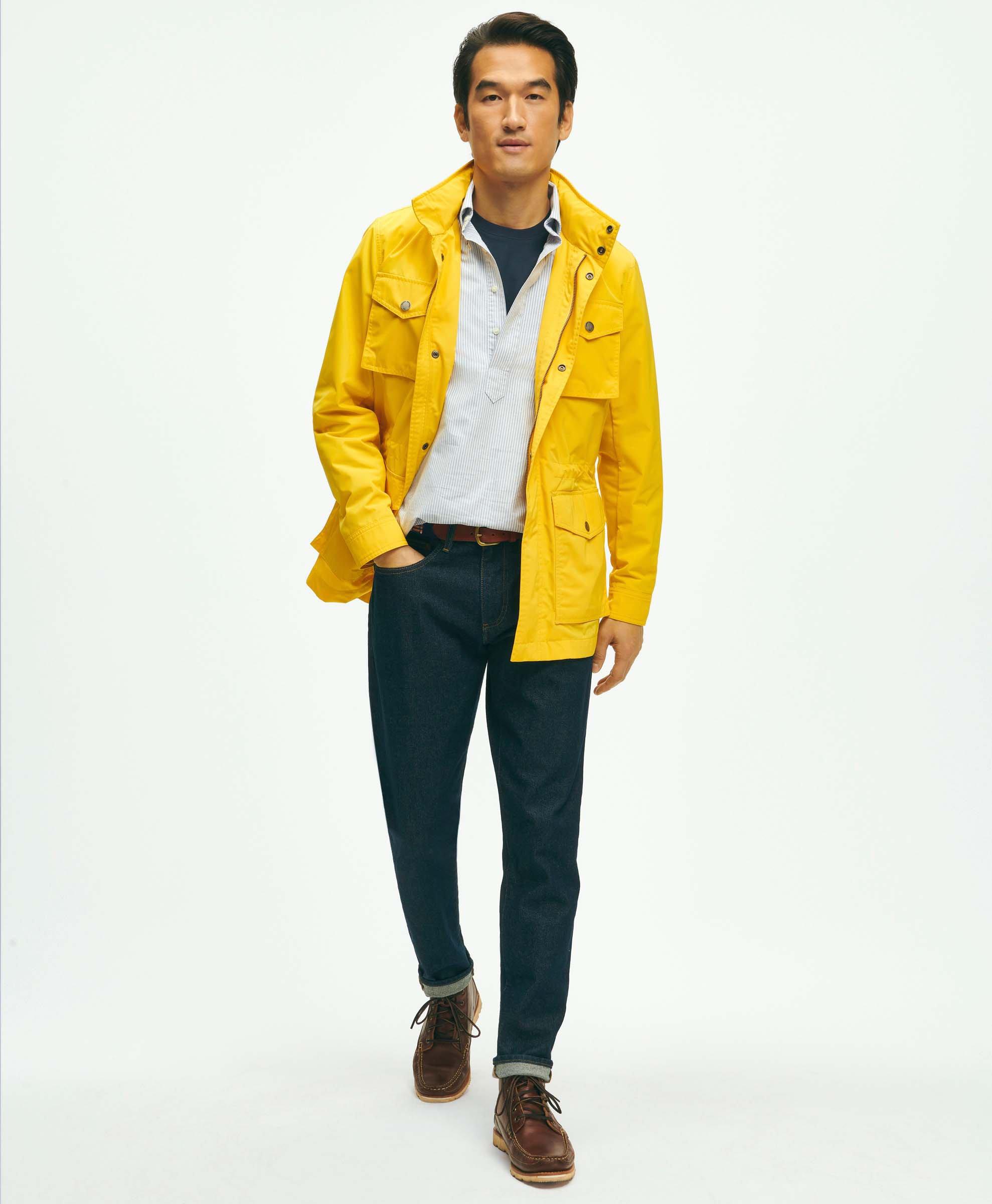 Brooks brothers rain coat best sale