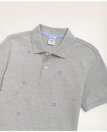 Slim-Fit Life Preserver Polo Shirt