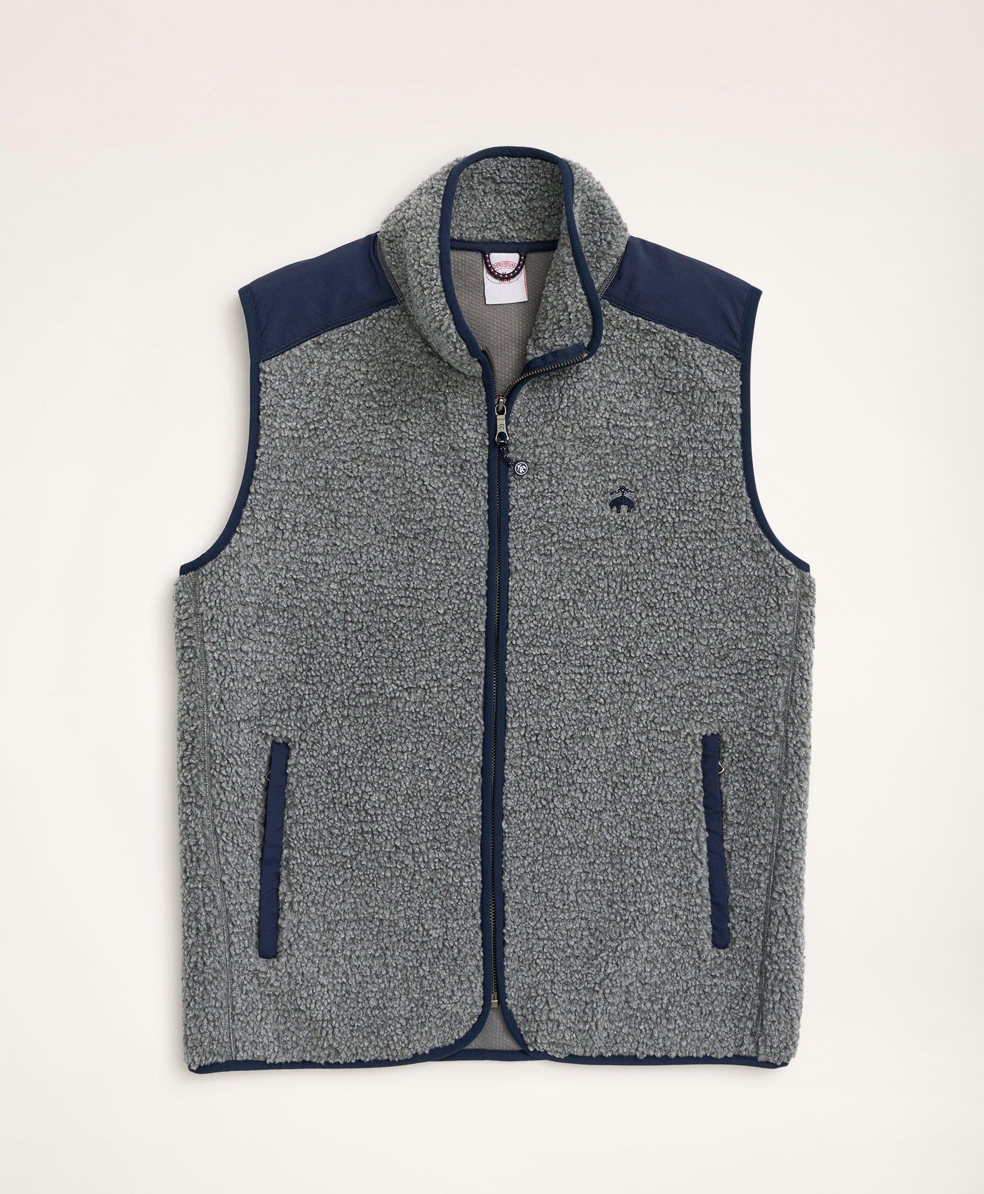 brooks brothers fleece pullover