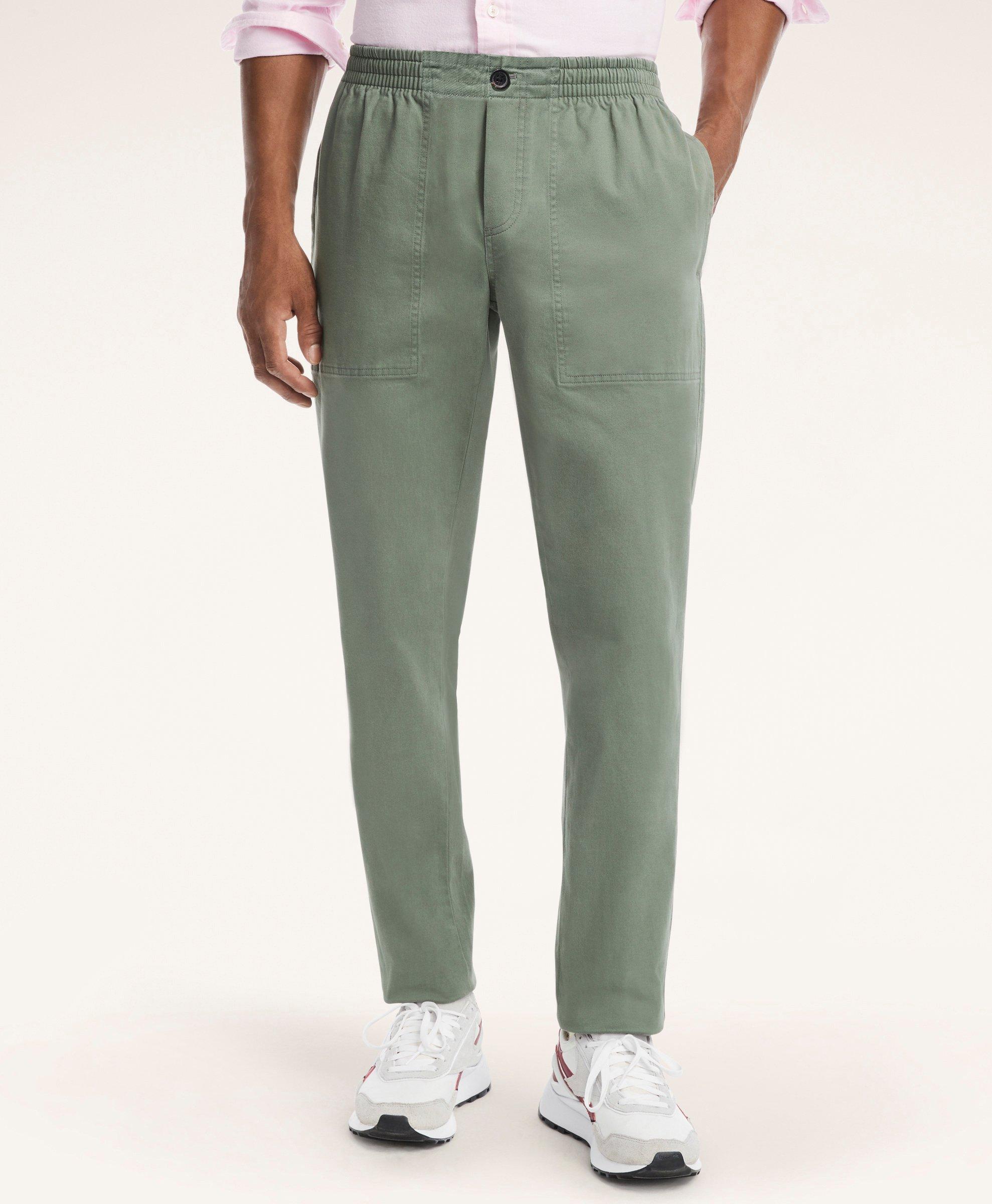 Brooks Brothers Friday Chino Pants | Green | Size Medium