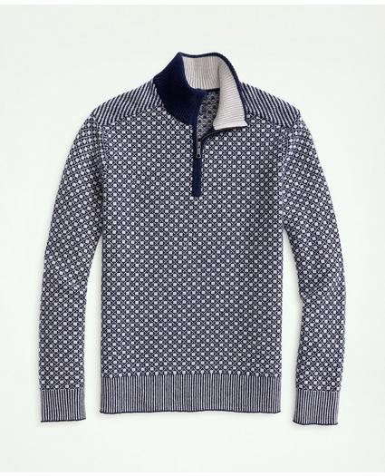 Nordic Half-Zip Sweater