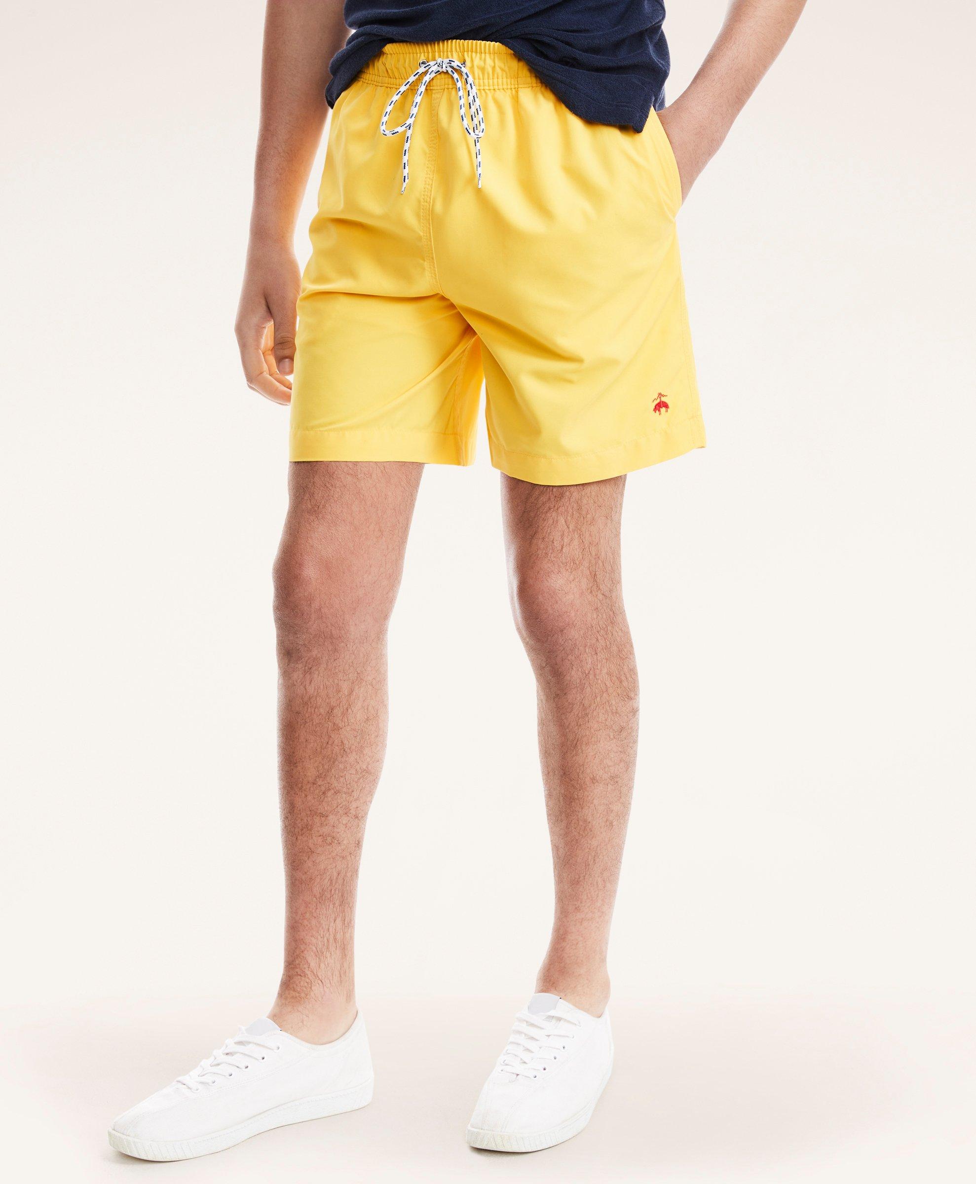  Yellow - Men's Athletic Shorts / Men's Activewear: Clothing,  Shoes & Accessories