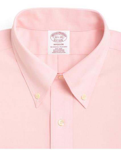Madison Relaxed-Fit Dress Shirt, Non-Iron Button-Down Collar