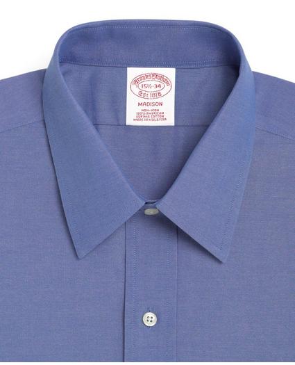 Madison Relaxed-Fit Dress Shirt, Non-Iron Point Collar