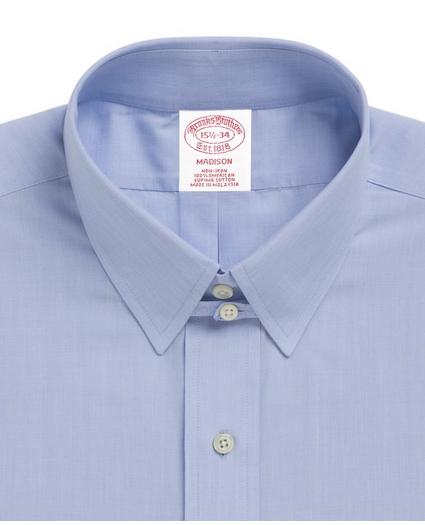 Madison Relaxed-Fit Dress Shirt, Non-Iron Tab Collar