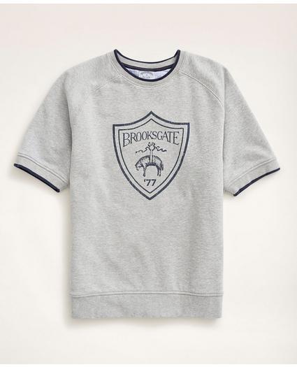 Short-Sleeve Graphic Sweatshirt