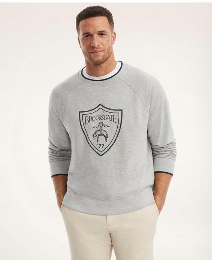 Big & Tall Cotton French Terry Graphic Sweatshirt