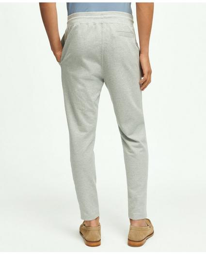 Stretch Sueded Cotton Jersey Sweatpants