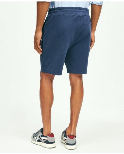 Stretch Sueded Cotton Jersey Sweat Shorts