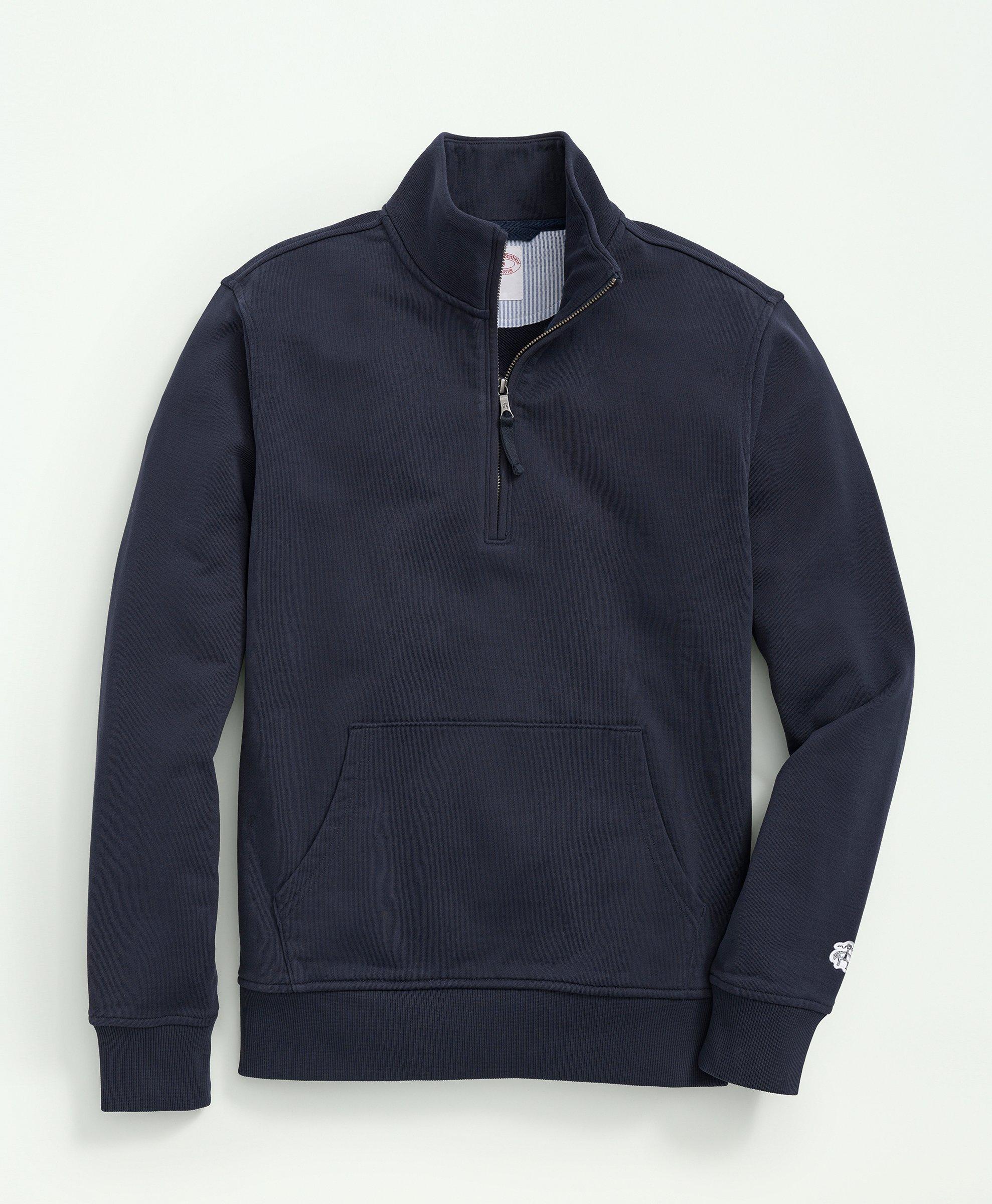 Mens Half Zip  Brooks Brothers