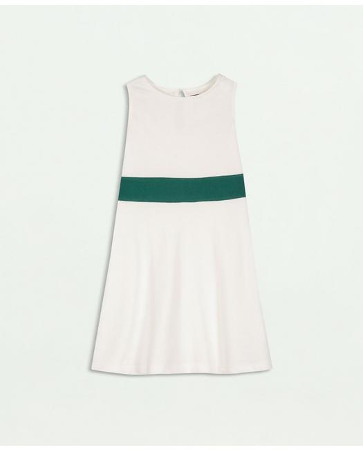 Brooks Brothers Kids'  Girls Sleeveless Tennis Dress | White | Size 8