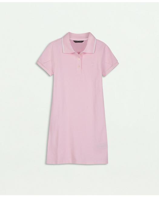 Brooks Brothers Kids'  Girls Polo Dress | Light Pink | Size 8