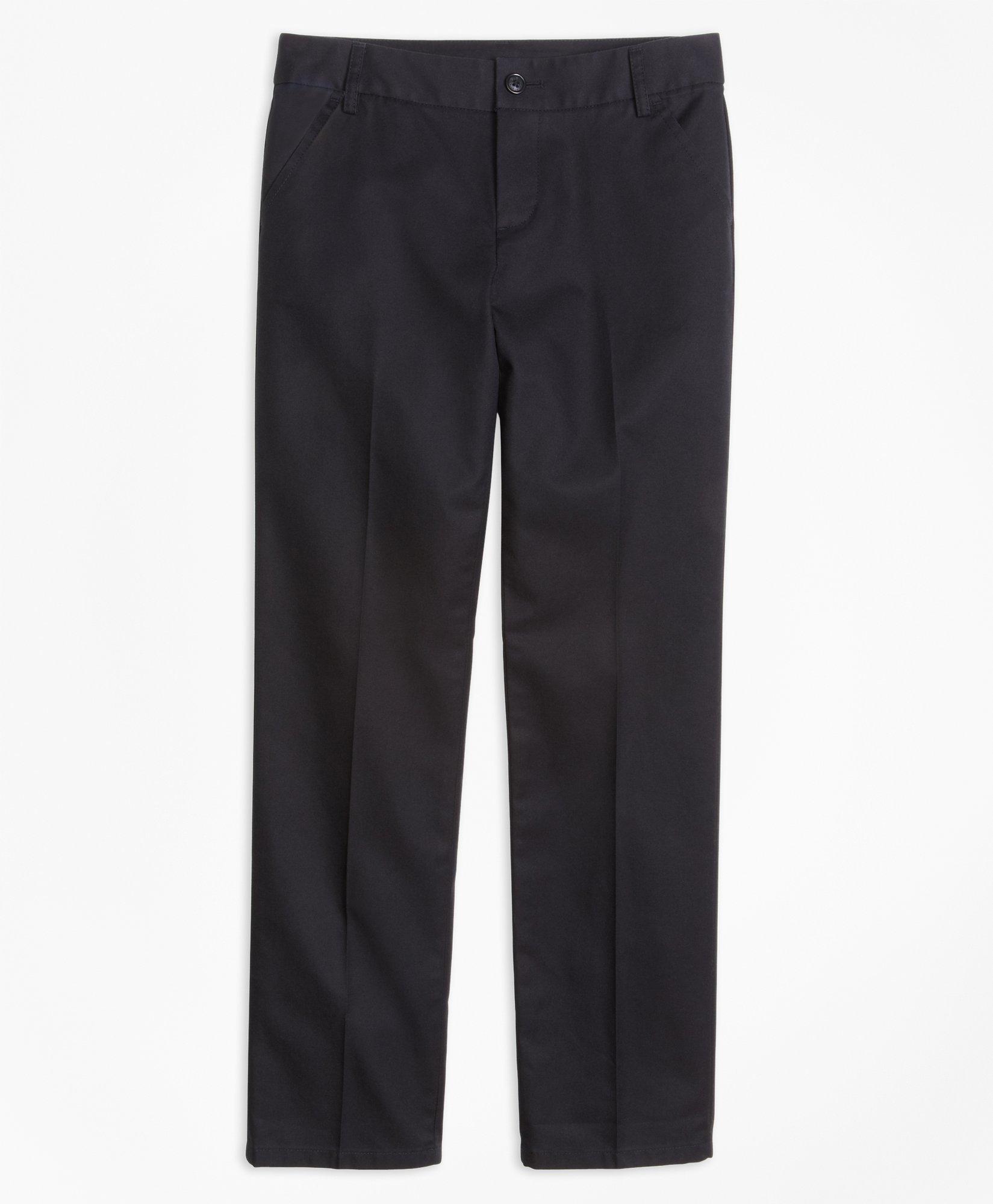Brooks Brothers Kids'  Girls Non-iron Chino Pants | Black | Size 4