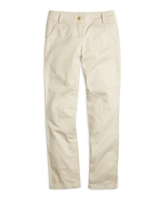 Brooks Brothers Kids'  Girls Cotton Jodhpur Pants | Khaki | Size 4