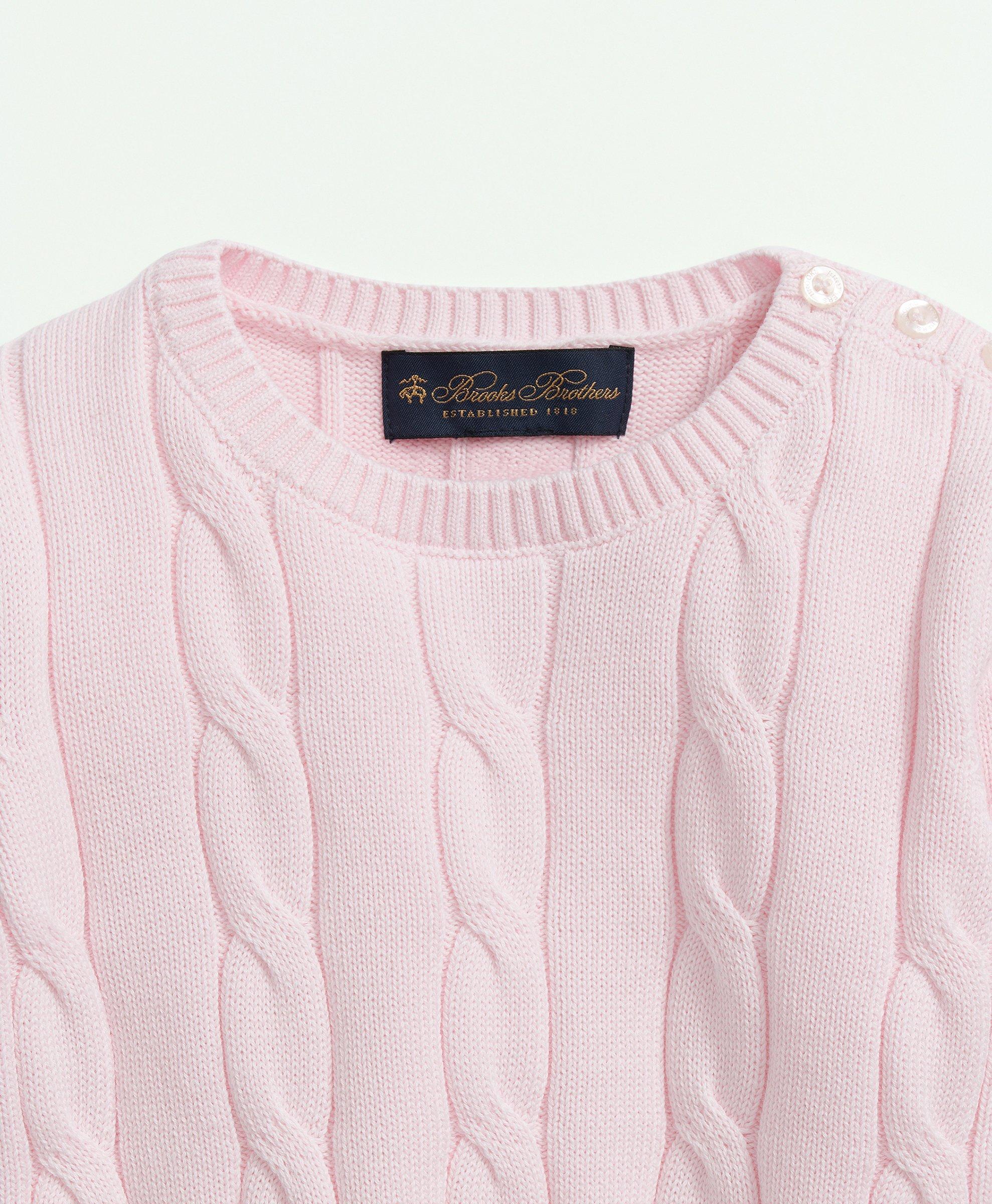 BRITE SIDE COTTON SWEATER WHITE