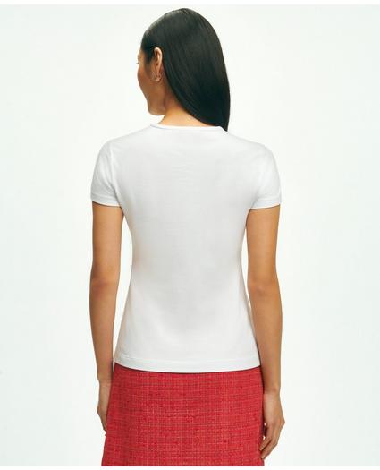 Elevated Cotton Modal Pique T-Shirt