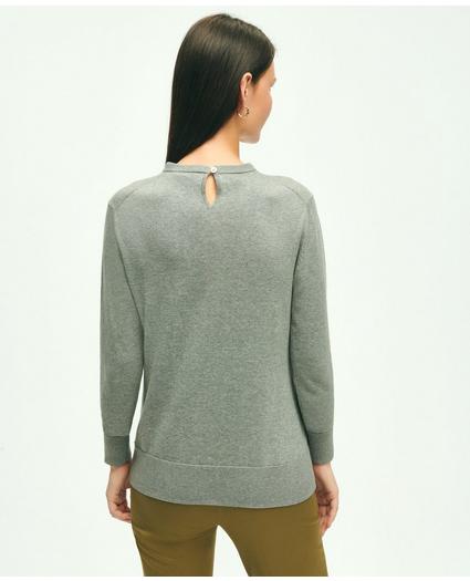 Cotton Removable Collar Sweater