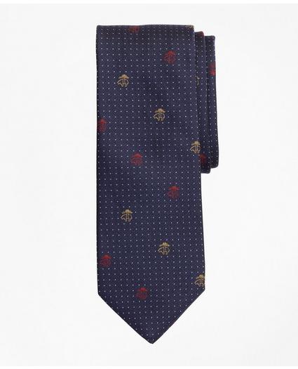Dotted Fleece Tie
