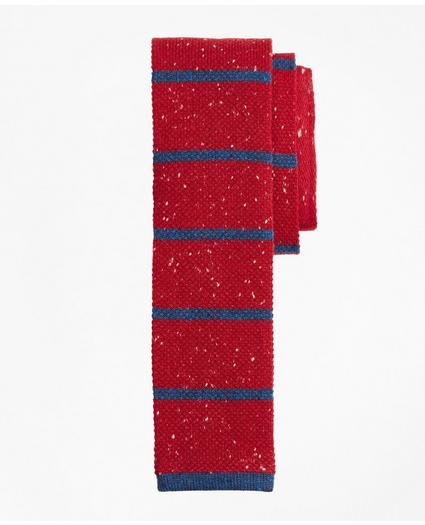 Stripe Donegal Knit Tie