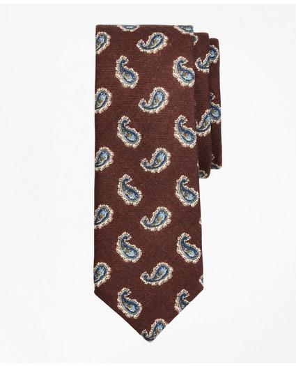 Wool Pine Print Tie