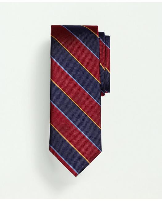 Brooks Brothers Argyll & Sutherland Rep Tie | Navy/burgundy | Size Regular In Navy,burgundy