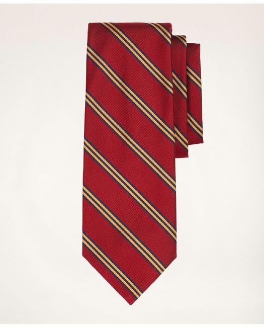 Brooks Brothers Mini Rep Tie | Dark Red | Size Regular
