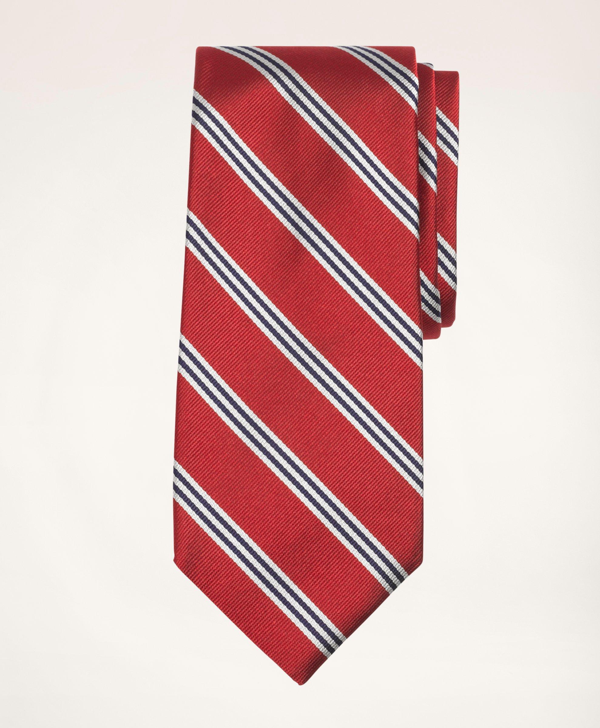 Brooks Brothers Mini Rep Tie | Red | Size Regular