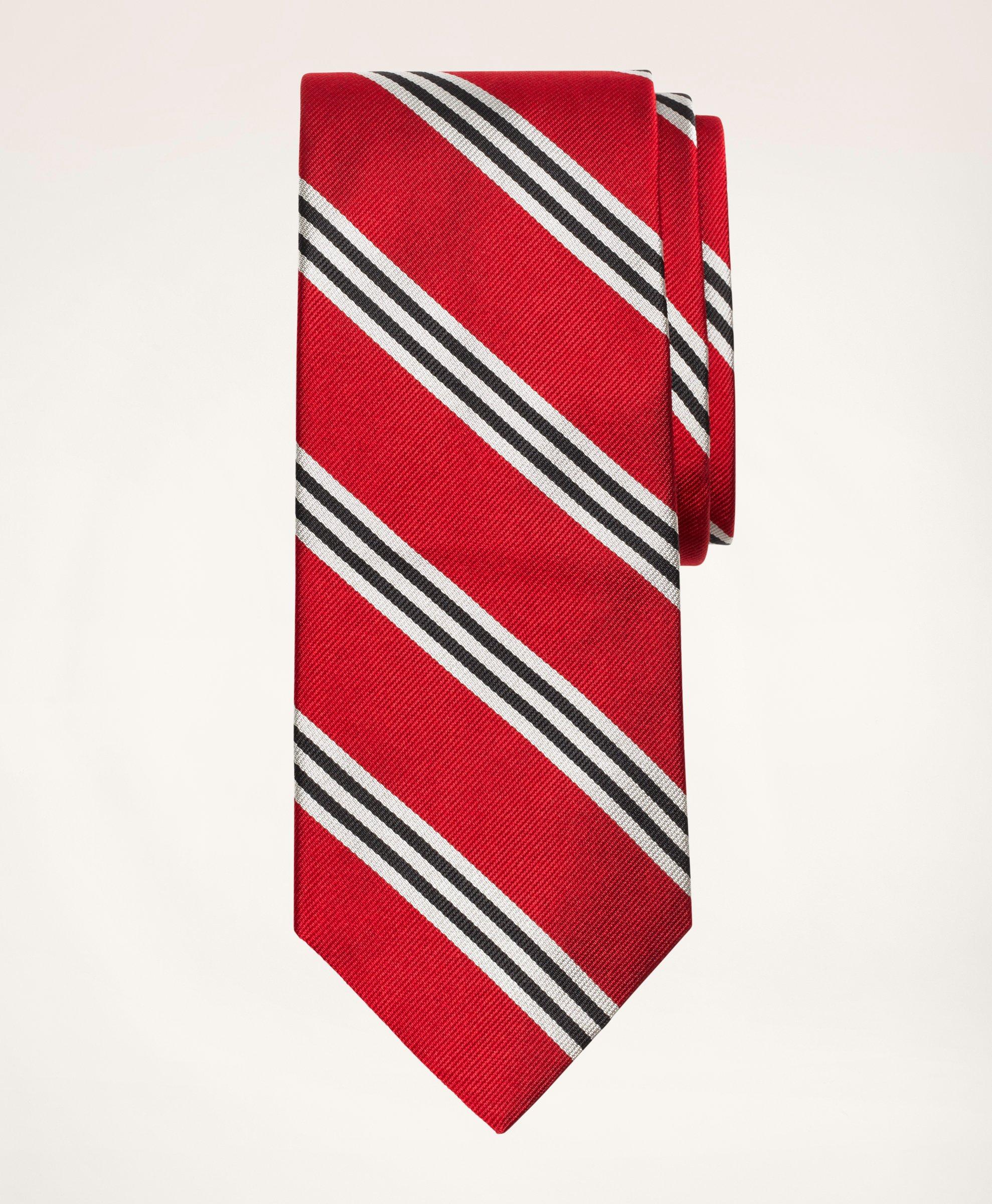 Brooks Brothers Rep Tie | Red/white | Size Regular In Red,white