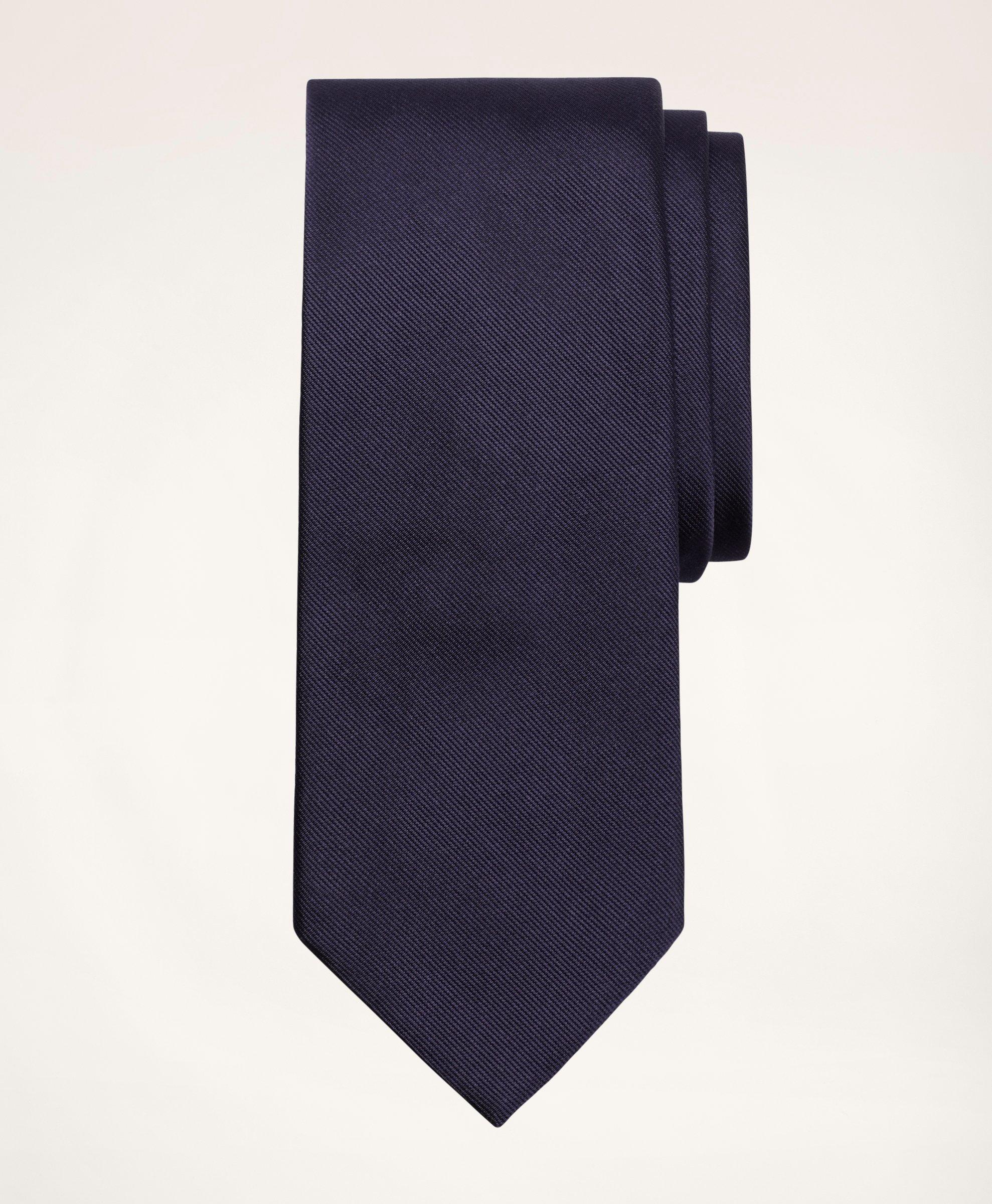 Brooks Brothers Solid Rep Tie | Navy | Size Regular