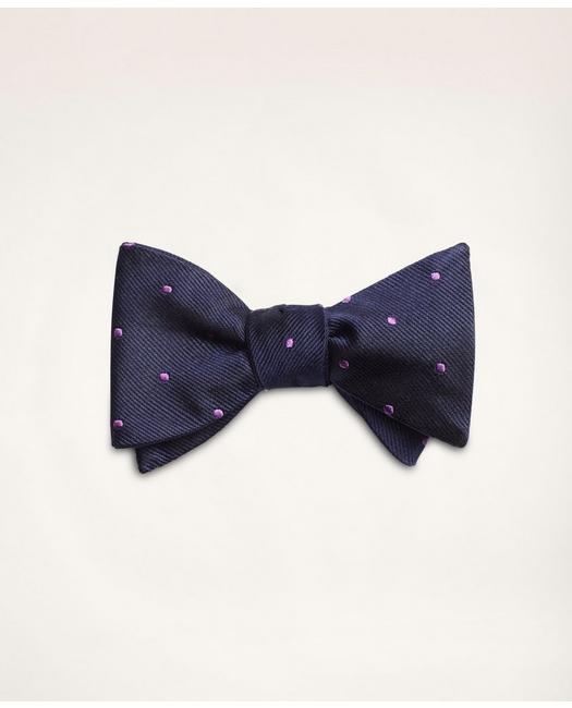 Brooks Brothers Dot Bow Tie | Purple