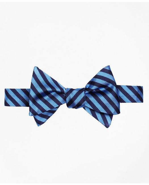 Brooks Brothers Rep Bow Tie | Light Blue/navy In Light Blue,navy