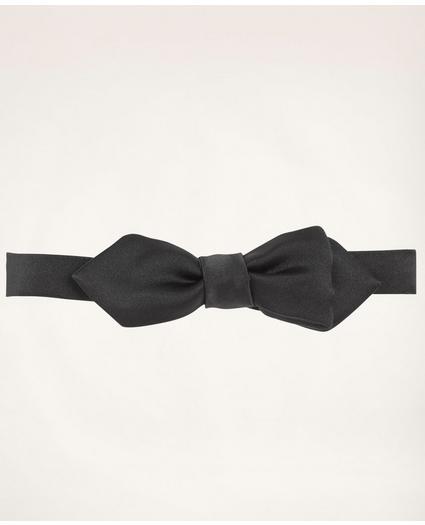 Pre-Tied Satin Pointed End Bow Tie