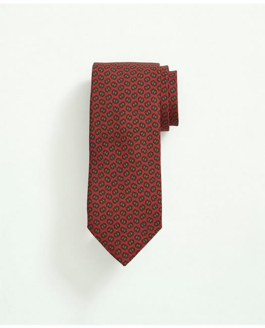 Brooks Brothers Silk Floral Tie | Red