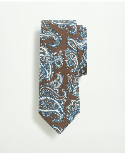 Linen Jacquard Paisley Pattern Tie