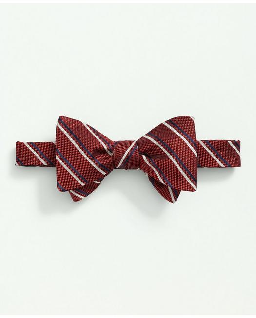 Brooks Brothers Silk Pattern Bow Tie | Red